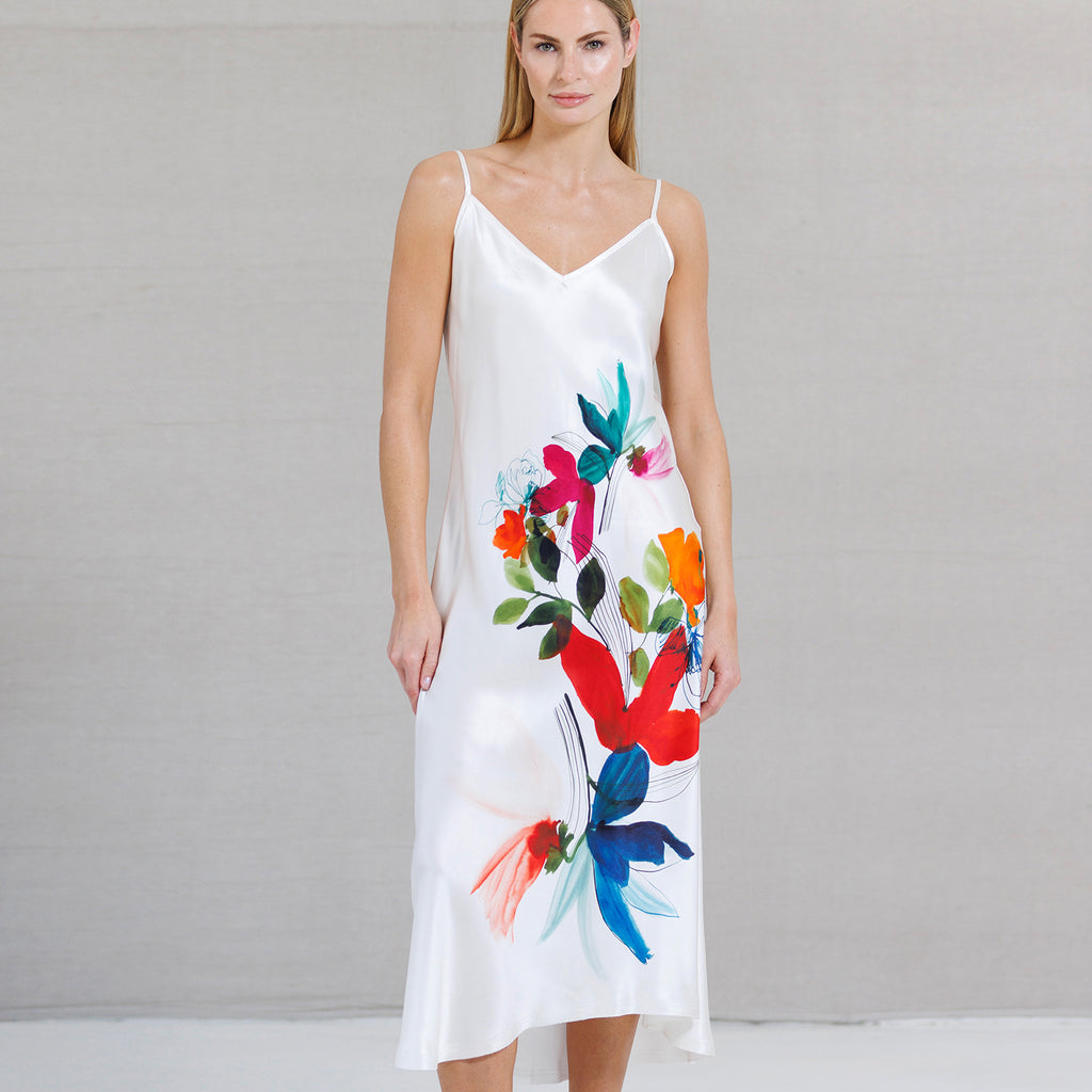 ICONIC go slip dress Print Coloree Floral Print / Small