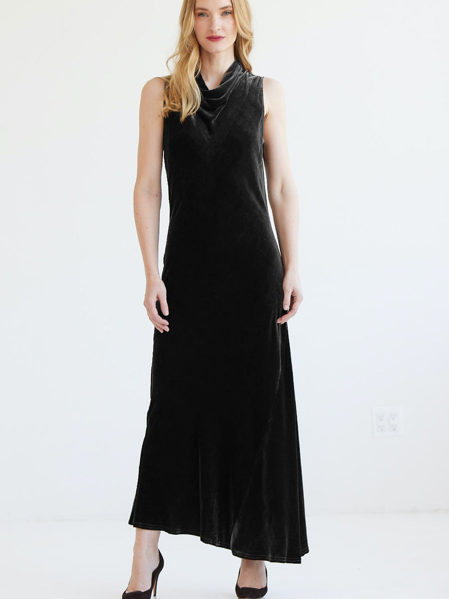 ワンピース if six was nine JET BLACK VELVET DRESS if six was nine JET BLACK VELVET DRESS