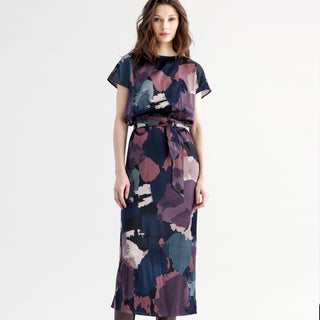 go slouch dress print