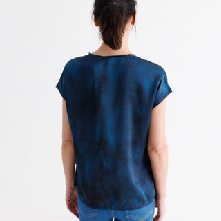 ICONIC go luxe raw revisited tee print