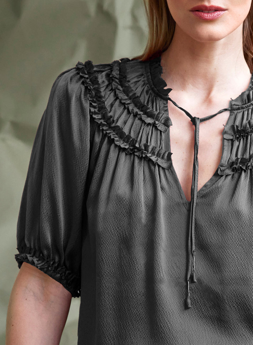 go ruffle me up blouse