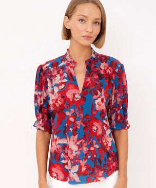 go soft spoken sslv blouse print