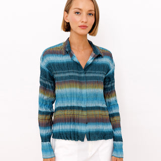 go crinkle cut shirt print