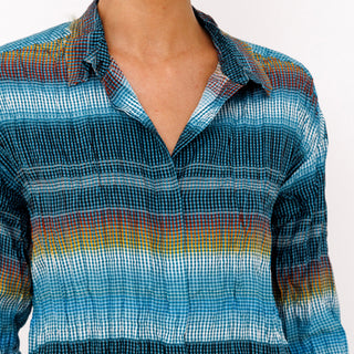 go crinkle cut shirt print