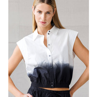 go cotton it's a cinch dip-dye shirt