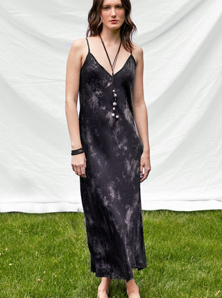 go slip dress print