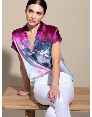 ICONIC go polo top redux print