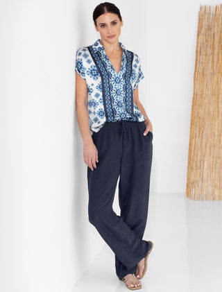 ICONIC go polo top redux print