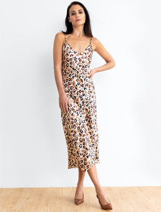 ICONIC go slip dress print