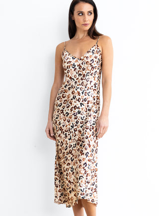 ICONIC go slip dress print