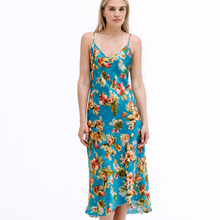 go slip dress print