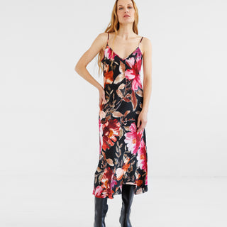 go slip dress print
