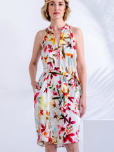 Load image into Gallery viewer, go scuba cutaway dress print