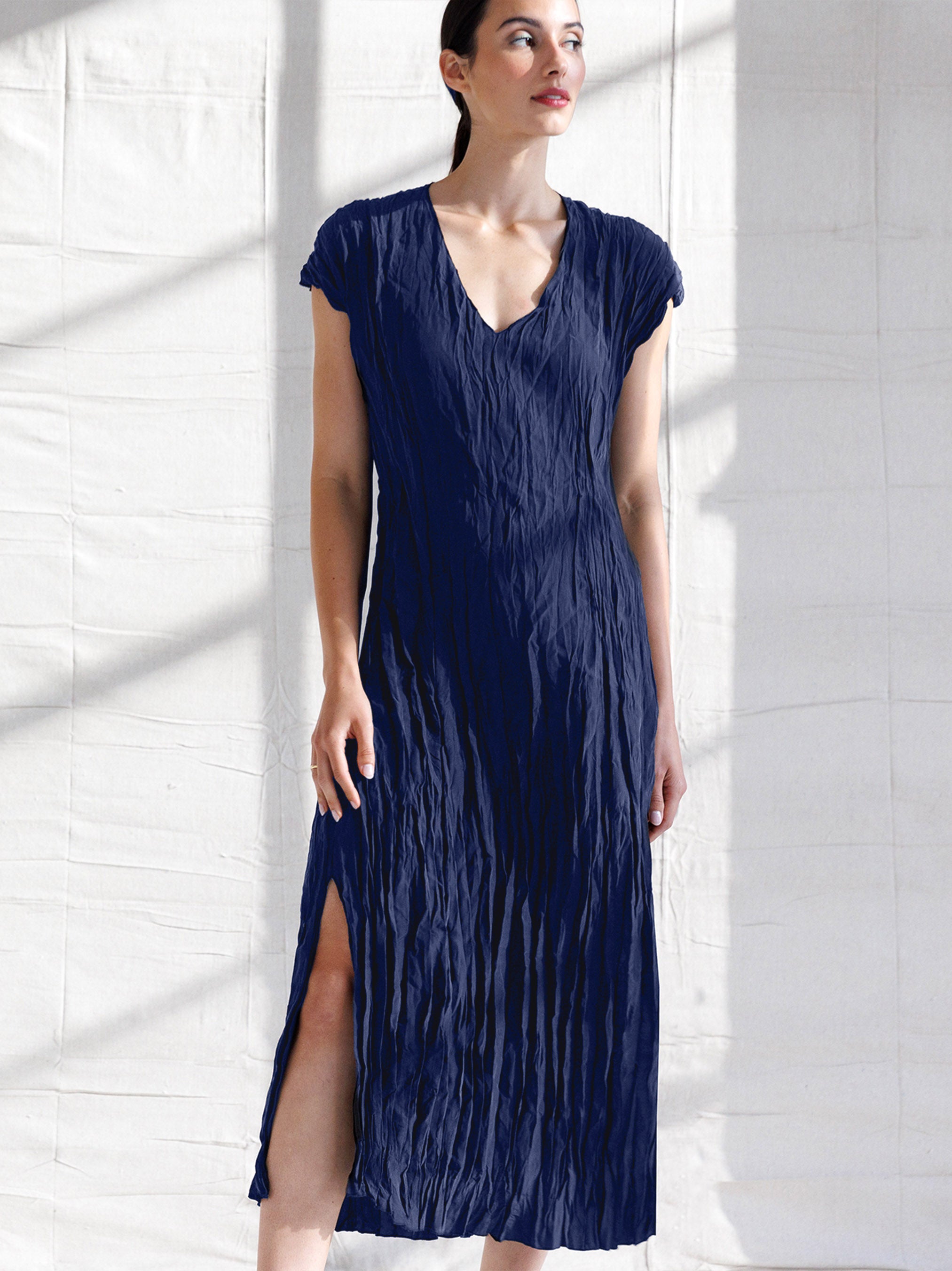 crinkle cut dress Karen Millen Floral Balloon Sleeve Pleated Crinkle Cut Out Woven Maxi Dress in Blue