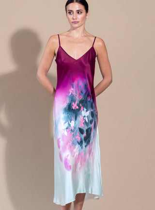 ICONIC go slip dress print