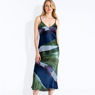 ICONIC go slip dress print
