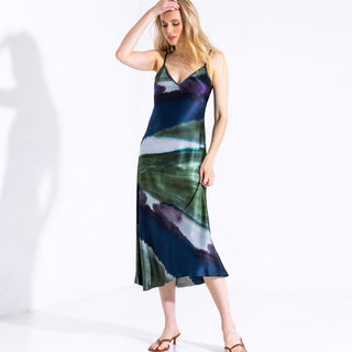 ICONIC go slip dress print