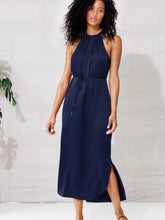 Load image into Gallery viewer, go draped over halter dress