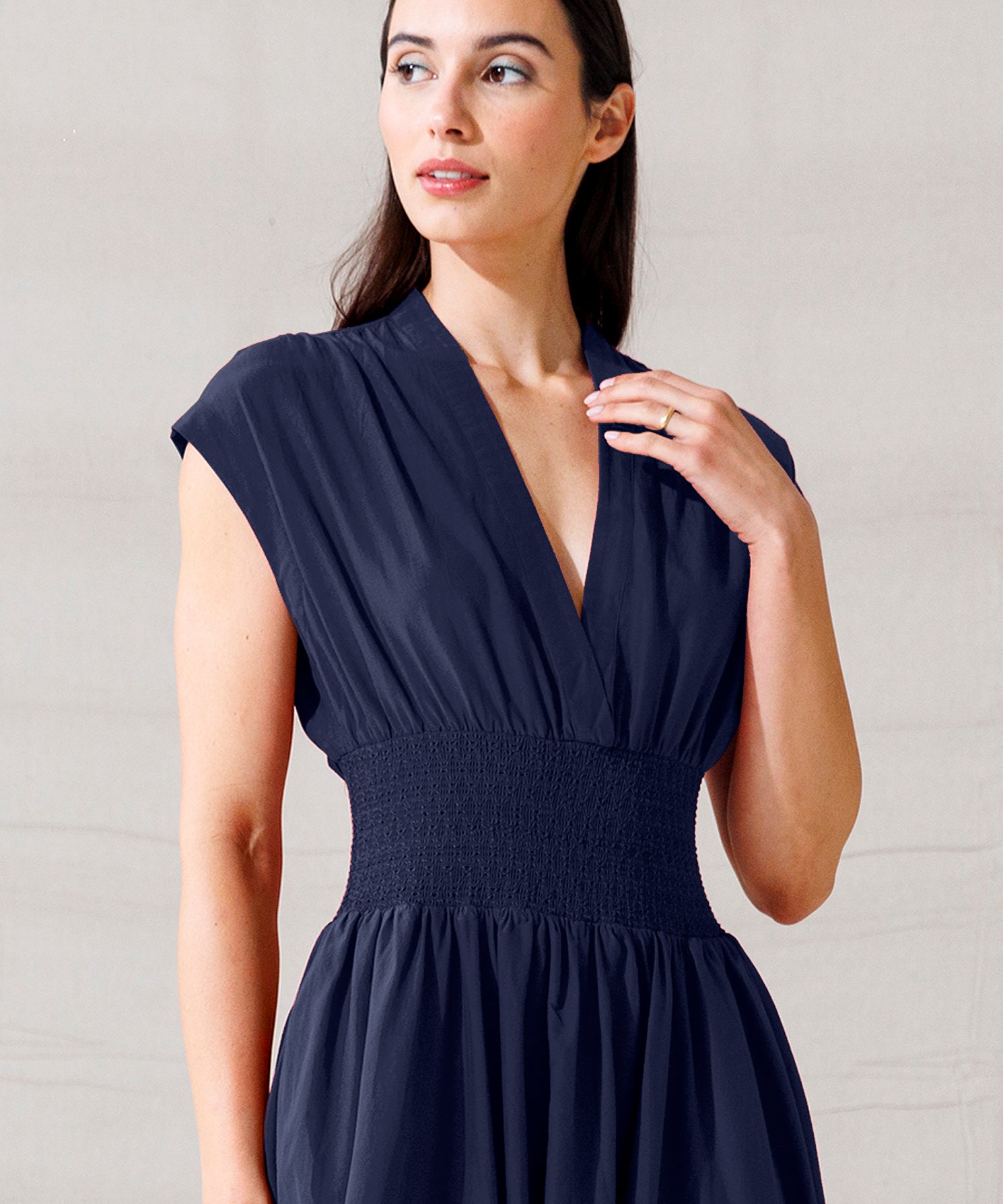 go doris day dress Midnight Blue / Small