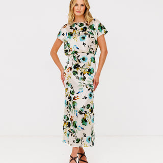 go slouch dress print