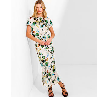 go slouch dress print