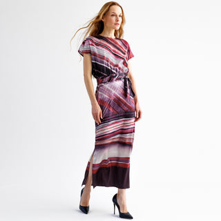 go slouch dress print