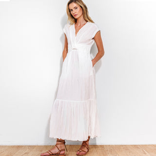 go crinkle cut twist dress