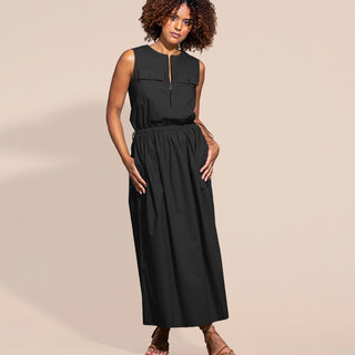go cotton cargo hold dress