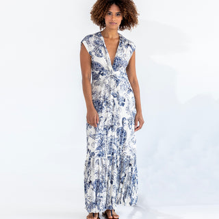 go crinkle cut twist dress print
