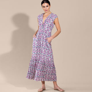 go crinkle cut twist dress print