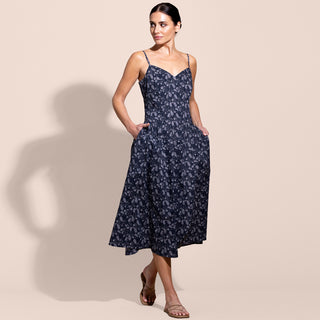 go cotton summer dreams dress print