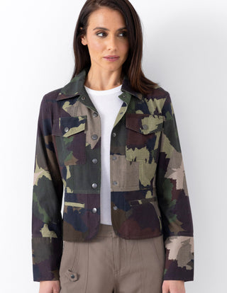 go military jacket print