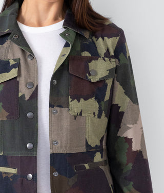go military jacket print