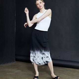 go shirttail it out of here skirt print