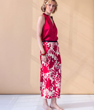 ICONIC go long for it skirt print