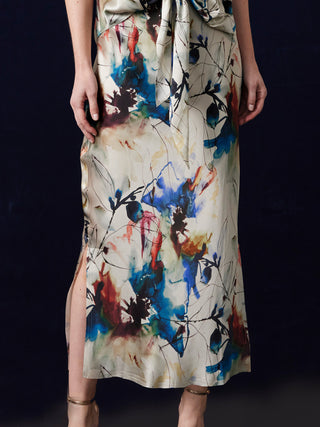 ICONIC go long for it skirt print