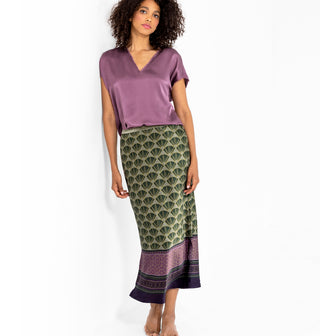 ICONIC go long for it skirt print