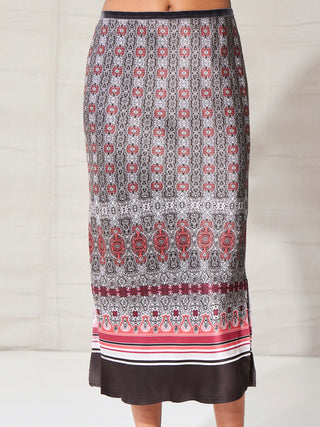 ICONIC go long for it skirt print