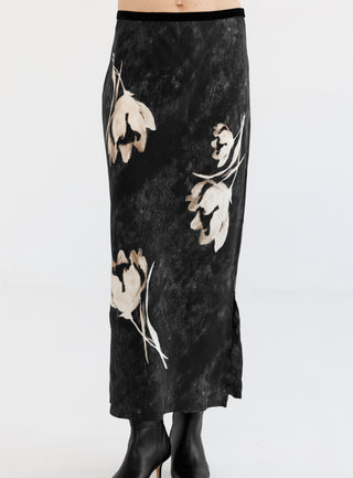 ICONIC go long for it skirt print