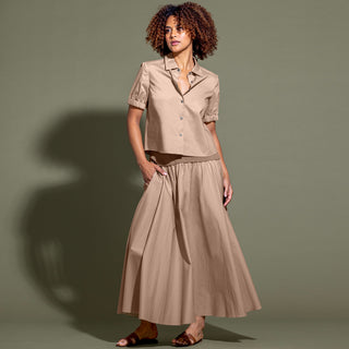 go cotton in on the yoke skirt