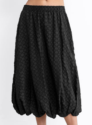 go bubbled up burnout skirt