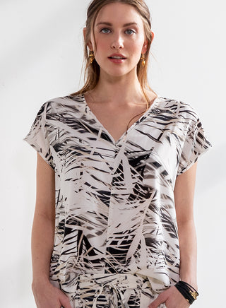 ICONIC go raw revisited tee print
