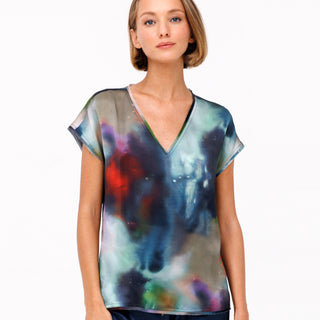 ICONIC go luxe raw revisited tee print