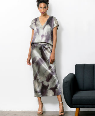 ICONIC go luxe raw revisited tee print