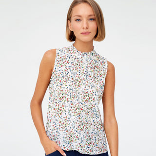 go vintage shell print