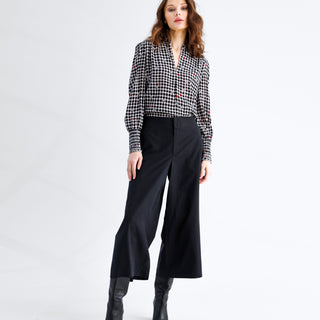 go soft spoken blouse print