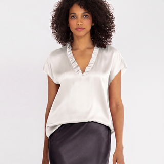 Archive Sale | go luxe raw girly style tee