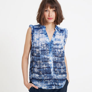 go ruffle me up blouse print