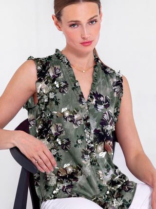 go ruffle me up blouse print