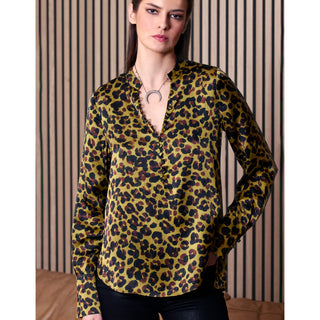 Archive Sale | go hot button blouse print
